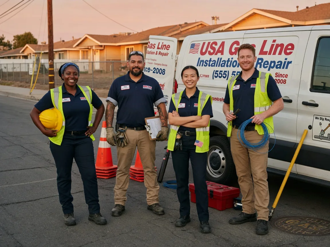 Gas Line Installation company in Madisonville, TX